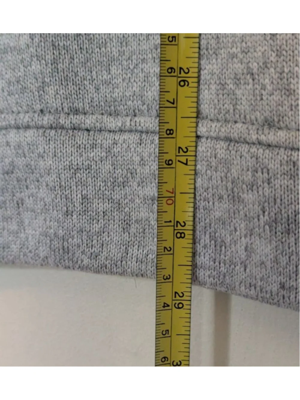 Men's Eddie Bauer Gray Fleece Mock Neck Snap Pullover XL